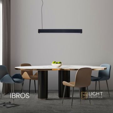 Light Prestige Ibros LP-7001/1P 20 BK-63 18 CCT Lampă cu pendul 1x18W/LED 4000K 1140 lm IP20