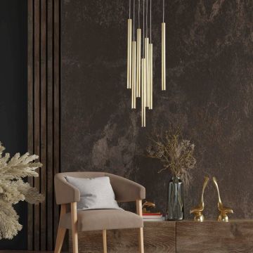 Light Prestige Lungo LP-894/7P GD Lampă cu pendul 7x5W/G9 IP20