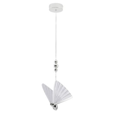 Light Prestige Mariposa LP-1715/1P CH Lampă cu pendul 1x8W/LED 3000K|4000K|6000K IP20