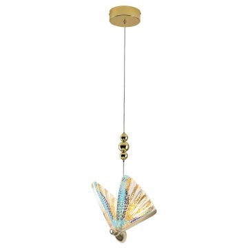 Light Prestige Mariposa LP-1715/1P color Lampă cu pendul 1x8W/LED 3000K|4000K|6000K IP20