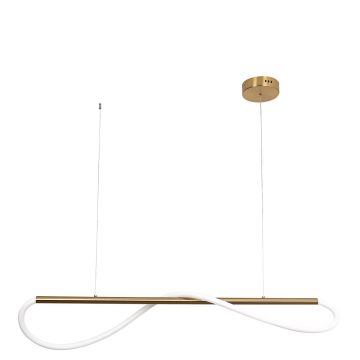 Light Prestige Meleca LP-2345/1P S GD CCT Lampă cu pendul 1x24W/LED 3300lm IP20