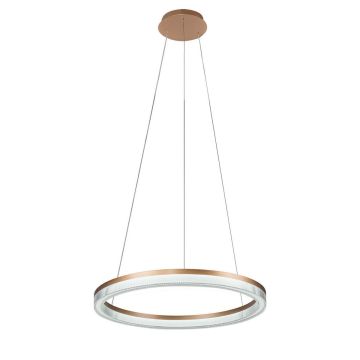 Light Prestige Midway LP-033/1P S GD Cr Tria Lampă cu pendul 1x40W/LED 3000K|4000K|6000K 4970lm IP20