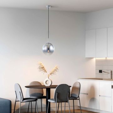Light Prestige Palla LP-2844/1P S CH Lampă cu pendul 1x40W/E14 IP20