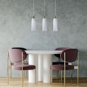 Light Prestige Piega LP-939/3L white Lampă cu pendul 3x40W/E14 IP20