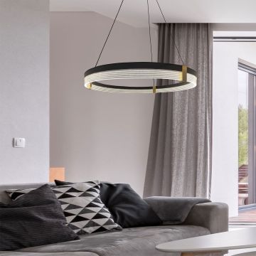 Light Prestige Plum LP-0407/1P M BK Triangle Lampă cu pendul 1x32W/LED 3000K|4000K|6000K IP20