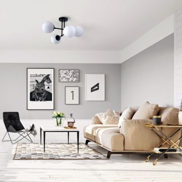 Light Prestige Roma LP-1345/4P BK Lampă cu pendul 4x40W/E14 IP20