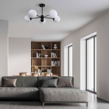 Light Prestige Roma LP-1345/5P BK Lampă cu pendul 5x40W/E14 IP20