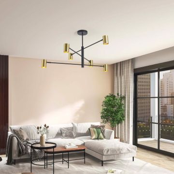 Light Prestige Snow LP-731/6P GD Lampă de tavan 6x50W/GU10 IP20