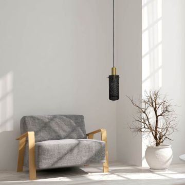 Light Prestige Tirana LP-945/1P BK Lampă cu pendul 1x60W/E27 IP20