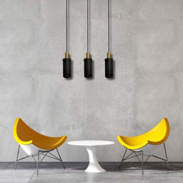 Light Prestige Tirana LP-945/3L BK Lampă cu pendul 3x60W/E27 IP20