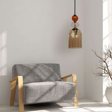 Light Prestige Tropea LP-2004/1P M AM Lampă cu pendul 1x60W/E27 IP20