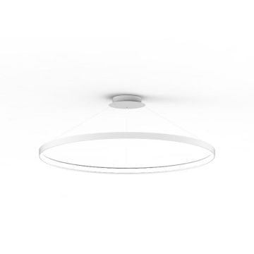 Zuma Line CIRCLE LA0717/1 - WH Lampă cu pendul 1x70W/LED 3000K 7820LM