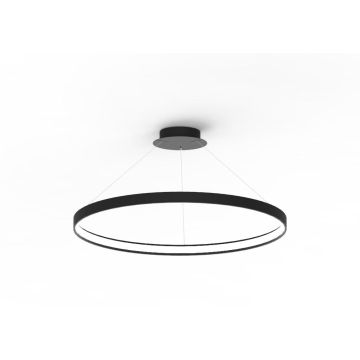 Zuma Line CIRCLE LA0721/1 - BK Lampă cu pendul 1x70W/LED 3000K 7820LM