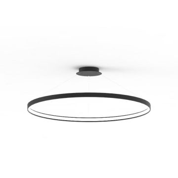 Zuma Line CIRCLE LA0722/1 - BK Lampă cu pendul 1x70W/LED 3000K 7820LM