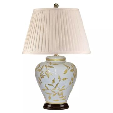 Elstead Lighting Leaves Brown Gold LEAVES-BR-GL-TL Lampă de masă 1x60W/E27