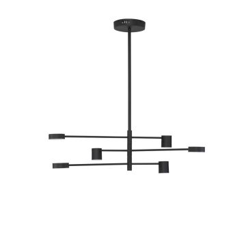 Nova Luce NORDIK 9080121 Lampă de tavan 6x28W/led 3000k IP20 6x594lm