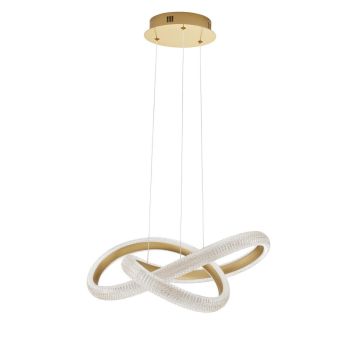 Luces Exclusivas AMECA LE42816 Lampă cu pendul 1x41,5W/led 3000k IP20 3600lm