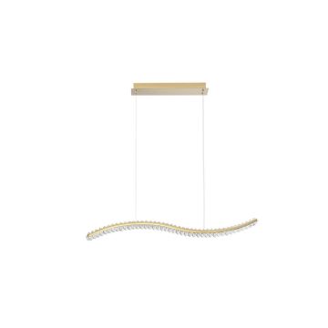 Luces Exclusivas BAUTA LE42677 Lampă cu pendul 1x40W/led 3500k IP20 3351lm