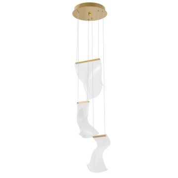 Luces Exclusivas CALI LE41372 Lampă cu pendul 1x16W/led 3000k IP20 1190lm