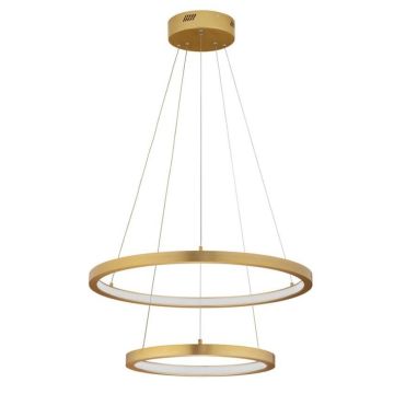 Luces Exclusivas IRUN LE43303 Lampă cu pendul 2x60W/led 3000k IP20 1755lm