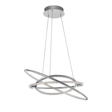 Luces Exclusivas LANUS LE41685 Lampă cu pendul 1x55W/led 3000k IP20 3900lm