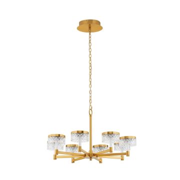 Luces Exclusivas MINEROS LE44586 Candelabru 8x48W/led 3000k IP20 3094lm