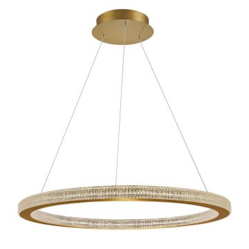 Luces Exclusivas MONTT LE41696 Lampă cu pendul 1x80W/led 3000k IP20 4452lm