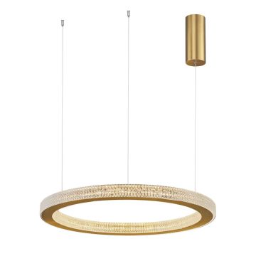 Luces Exclusivas MONTT LE41698 Lampă cu pendul 1x60W/led 3000k IP20 3530lm