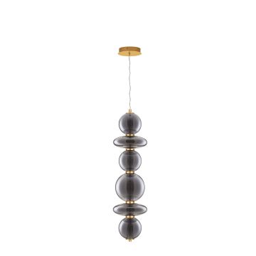 Luces Exclusivas MORROS LE44487 Lampă cu pendul 1x27W/led 3000k IP20 3201lm