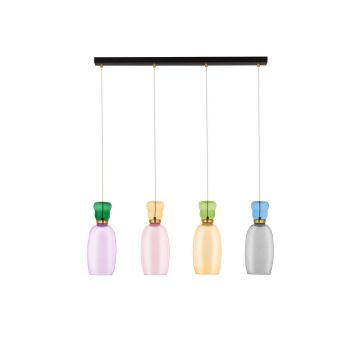 Luces Exclusivas PERENE LE44469 Lampă cu pendul 4x32W/led 3000k IP20 3660lm