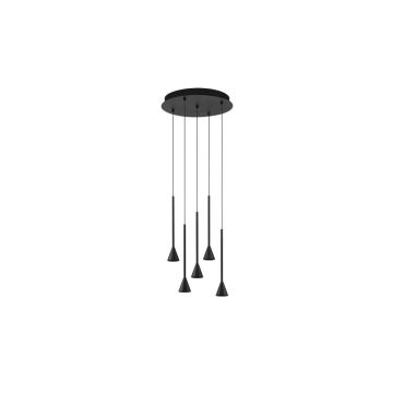 Luces Exclusivas SITGES LE43498 Lampă cu pendul 1x27W/led 3000k IP20 1312lm