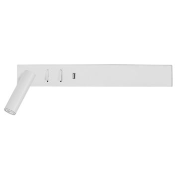 Luces Exclusivas ZARATE LE42221 Aplique de perete 1x5W+3W/led 3000k IP20 560lm