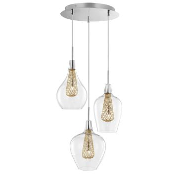 Luces Exclusivas ZARZA LE41842 Lampă cu pendul IP20