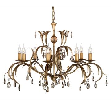 Elstead Lighting LILY LL8-ANT-BRZ Candelabru 8x60W/E14