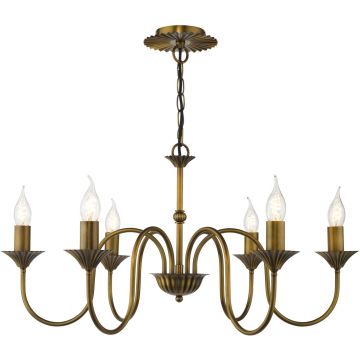 Dar Lighting Lydian LYD0663 Candelabru 6x40w/E14