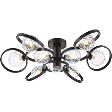 Dar Lighting Lynette LYN4822-03 Lampă de tavan 9x40w/g9 ip20