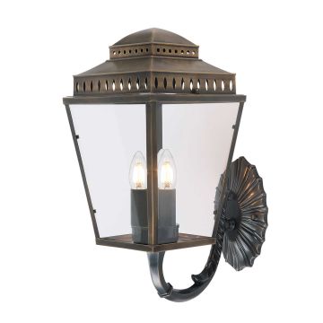 Elstead Lighting MANSION HOUSE MANSION-HOUSE-WB1-BR Aplique de perete 3x60W/E14 IP44