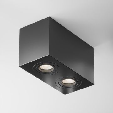 Maytoni ATOM C017CL-02B Lumină montată pe suprafață 2x50W/GU10 IP20