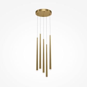 Maytoni CASCADE MOD132PL-L36BSK2 Lampă cu pendul 5x30W/LED 4000K 2550LM IP20