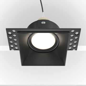 Maytoni DOT DL042-01-SQ-B Lumină îngropată deasupra plafonului 1x50W/GU10 IP20