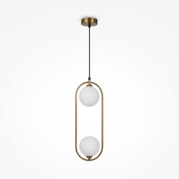 Maytoni RING MOD013PL-02BS1 Lampă cu pendul 2x25W/G9 IP20
