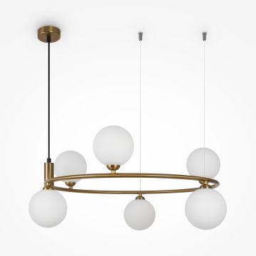 Maytoni RING MOD013PL-06BS1 Lampă cu pendul 6x25W/G9 IP20