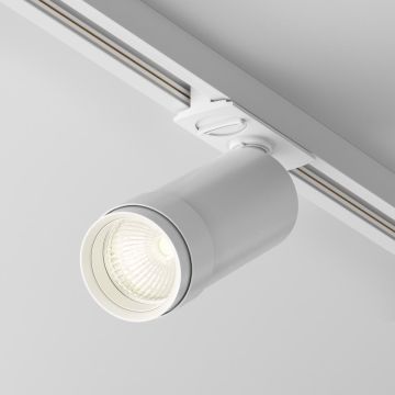 Maytoni FOCUS ZOOM TR021-1-12B3K-Z-D-W Proiector de șină 1x12W/LED 3000K 900LM IP20