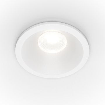 Maytoni ZOOM DL034-01-06W3K-W Lumină îngropată deasupra plafonului 1x6W/LED 3000K 470LM IP65