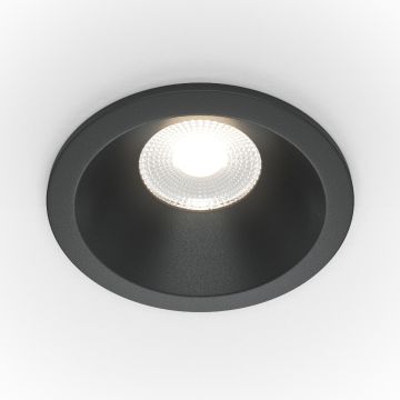 Maytoni ZOOM DL034-L12W3K-D-B Lumină îngropată deasupra plafonului 1x12W/LED 3000K 890LM IP65