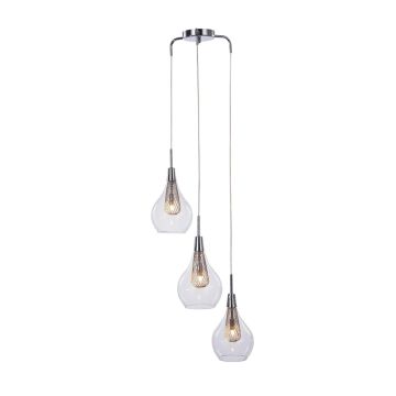 AZzardo ELEKTRA 3 AZ1688 Lampă cu pendul 3x40W/G9 IP20