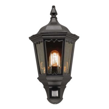 Elstead Lighting SECURITY LANTERS MD7-PIR-BLACK Aplique de perete 1x60W/E27 IP43