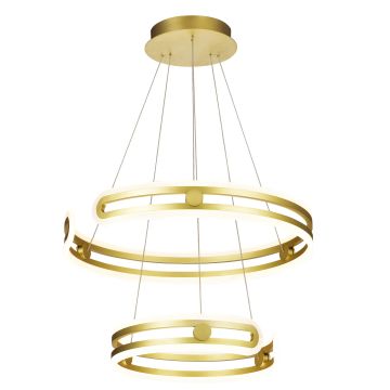 Italux KIARA MD17016002-2A GD Lampă cu pendul 2x120W/LED 5180LM IP20