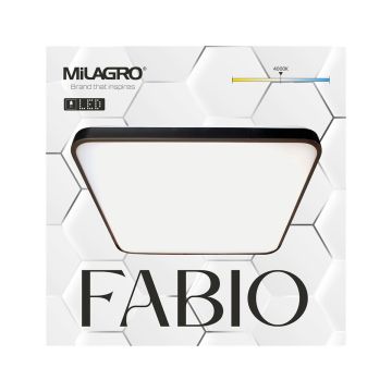 Milagro FABIO ML7935 Lustră de tavan 1x23W/LED 4000K IP20