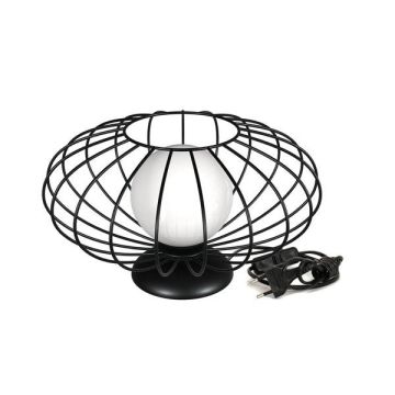 Milagro KRONOS BLACK MLP4430 Lampă de masă 1x60W/E27